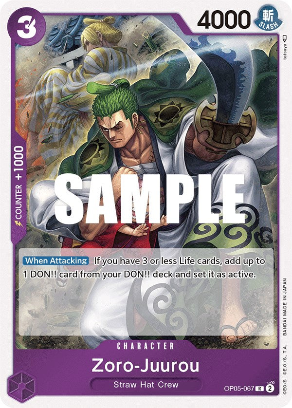 Zoro-Juurou (OP05-067) - [Awakening of the New Era] Foil - Trinity Hobby