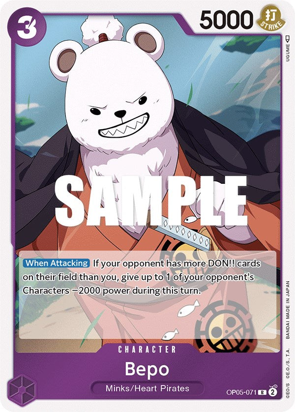 Bepo (OP05-071) - [Awakening of the New Era] Foil - Trinity Hobby