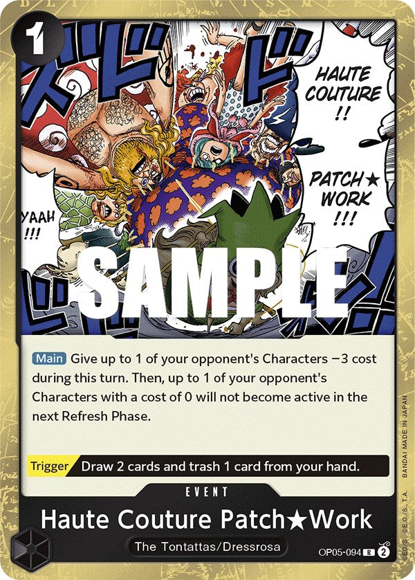 Haute Couture Patch Work (OP05-094) - [Awakening of the New Era] Foil - Trinity Hobby