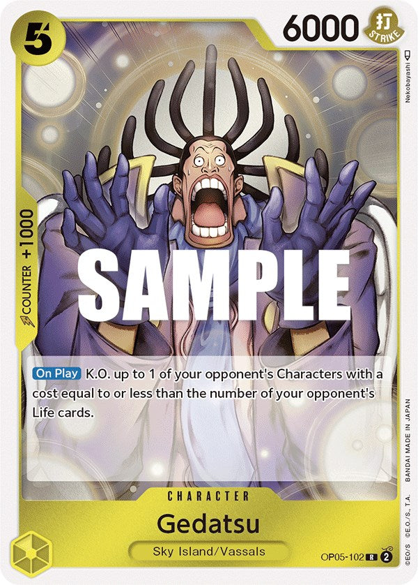 Gedatsu (OP05-102) - [Awakening of the New Era] Foil - Trinity Hobby