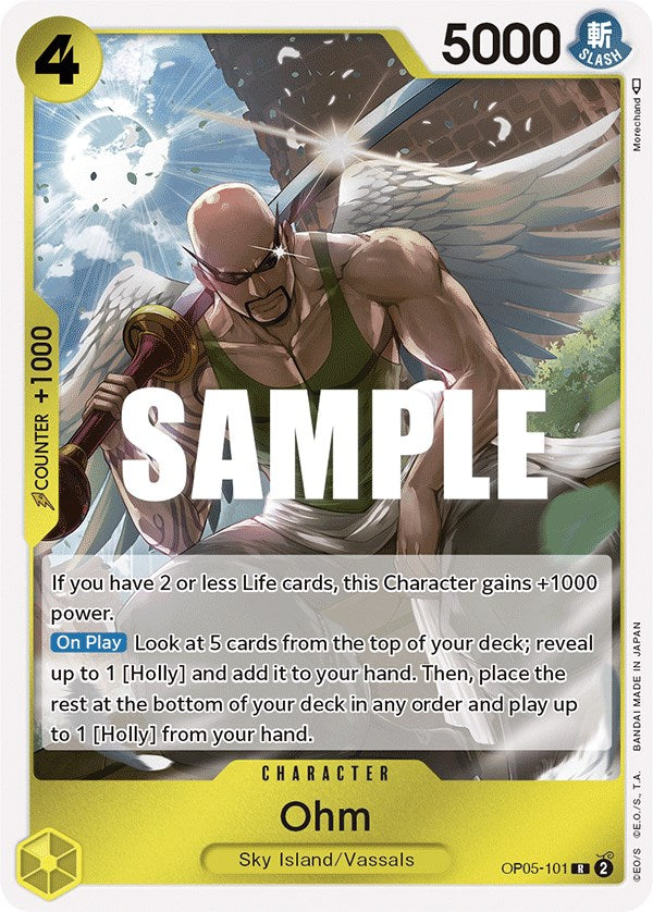 Ohm (OP05-101) - [Awakening of the New Era] Foil - Trinity Hobby