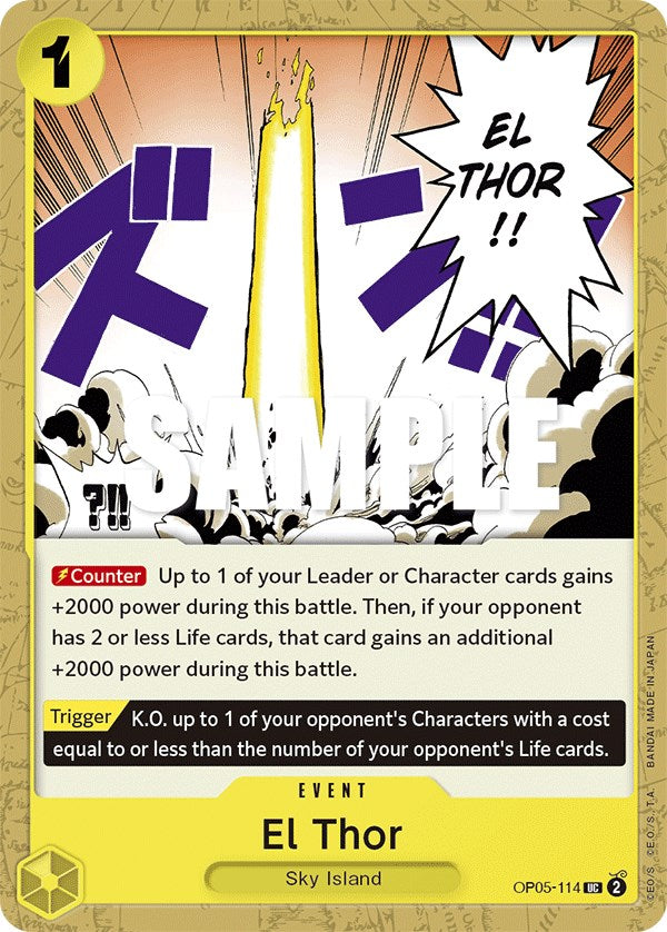El Thor (OP05-114) - [Awakening of the New Era] - Trinity Hobby