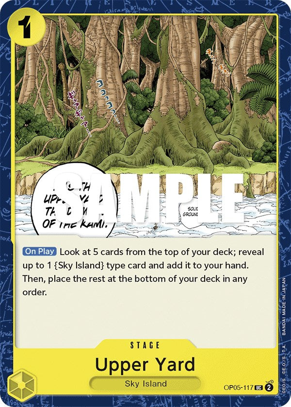 Upper Yard (OP05-117) - [Awakening of the New Era] - Trinity Hobby