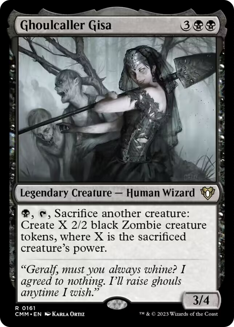 Ghoulcaller Gisa [Commander Masters] - Trinity Hobby