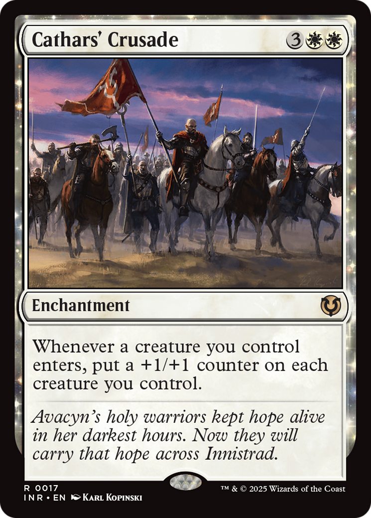 Cathars' Crusade [Innistrad Remastered] - Trinity Hobby