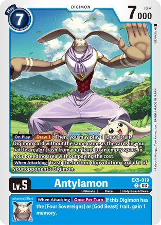 Antylamon [EX5-019] [Animal Colosseum] - Trinity Hobby