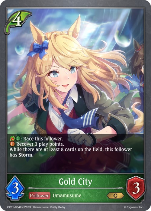 Gold City (CP01-004EN) [Umamusume: Pretty Derby] - Trinity Hobby