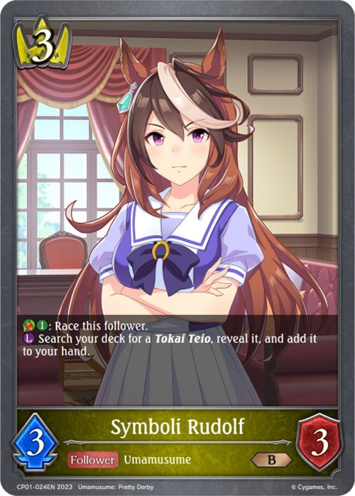 Symboli Rudolph (CP01-024EN) [Umamusume: Pretty Derby] - Trinity Hobby