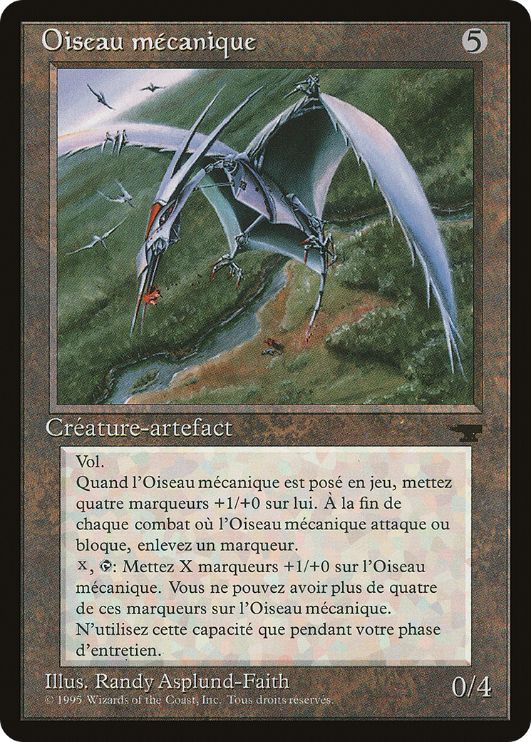 Clockwork Avian (French) - "Oiseau mecanique" [Renaissance] - Trinity Hobby