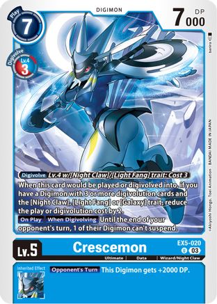 Crescemon [EX5-020] [Animal Colosseum] - Trinity Hobby
