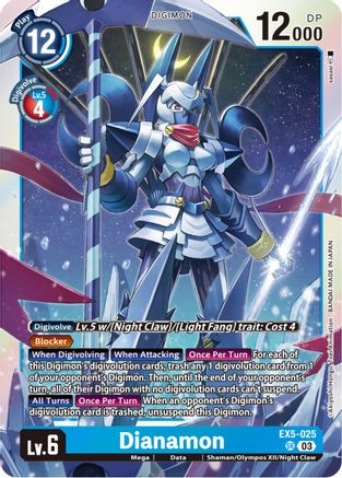 Dianamon [EX5-025] [Animal Colosseum] - Trinity Hobby
