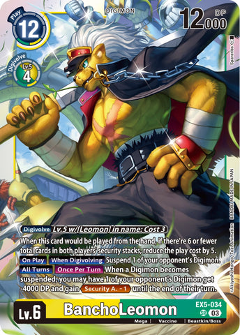 BanchoLeomon [EX5-034] [Colisée animalier] 