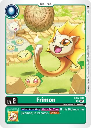Frimon [EX5-004] [Animal Colosseum] - Trinity Hobby