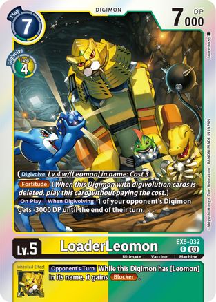 LoaderLeomon [EX5-032] [Animal Colosseum] - Trinity Hobby