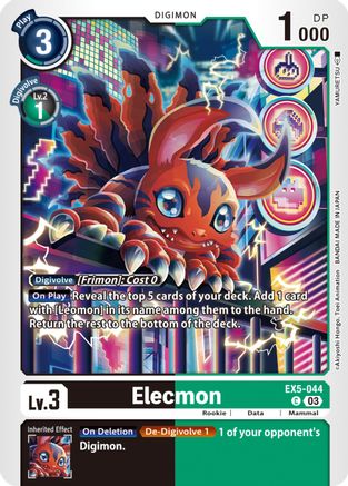 Elecmon [EX5-044] [Animal Colosseum] - Trinity Hobby