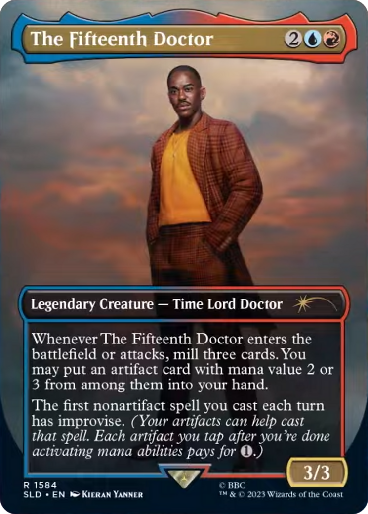 The Fifteenth Doctor (SLD-1584) - [Secret Lair Drop] (Borderless) Foil - Trinity Hobby