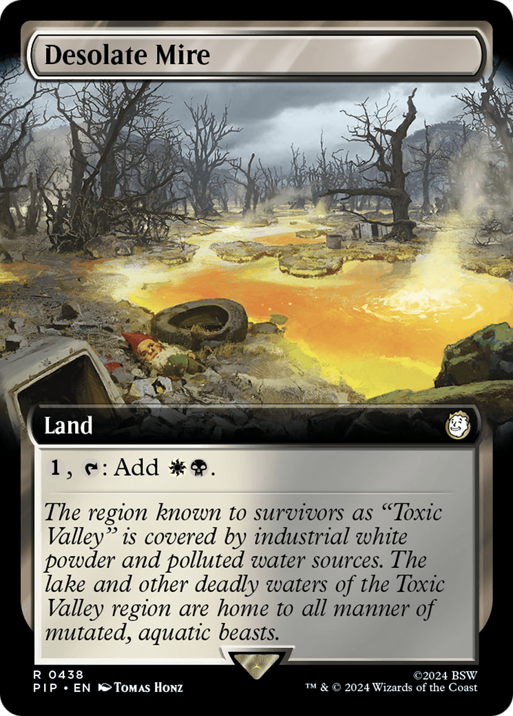 Desolate Mire (Extended Art) [Fallout] - Trinity Hobby