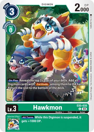 Hawkmon [EX5-035] [Animal Colosseum] - Trinity Hobby