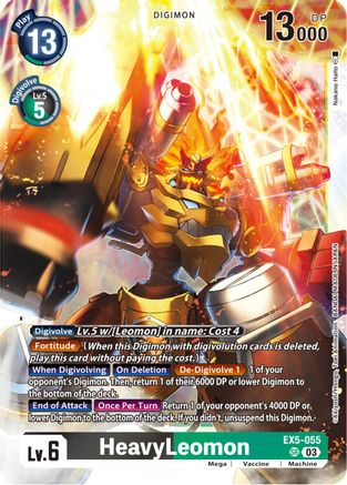 HeavyLeomon [EX5-055] [Animal Colosseum] - Trinity Hobby