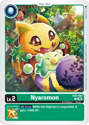 Nyaromon [EX5-003] [Animal Colosseum] - Trinity Hobby
