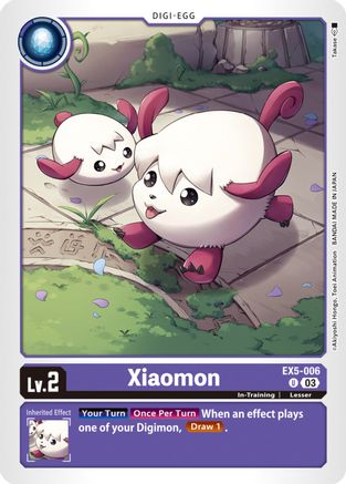 Xiaomon [EX5-006] [Animal Colosseum] - Trinity Hobby