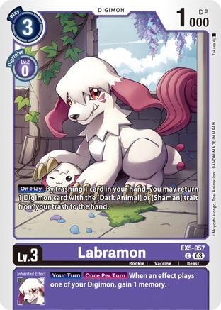 Labramon [EX5-057] [Animal Colosseum] - Trinity Hobby