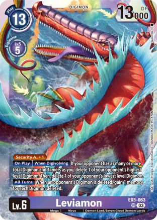 Leviamon [EX5-063] [Animal Colosseum] - Trinity Hobby