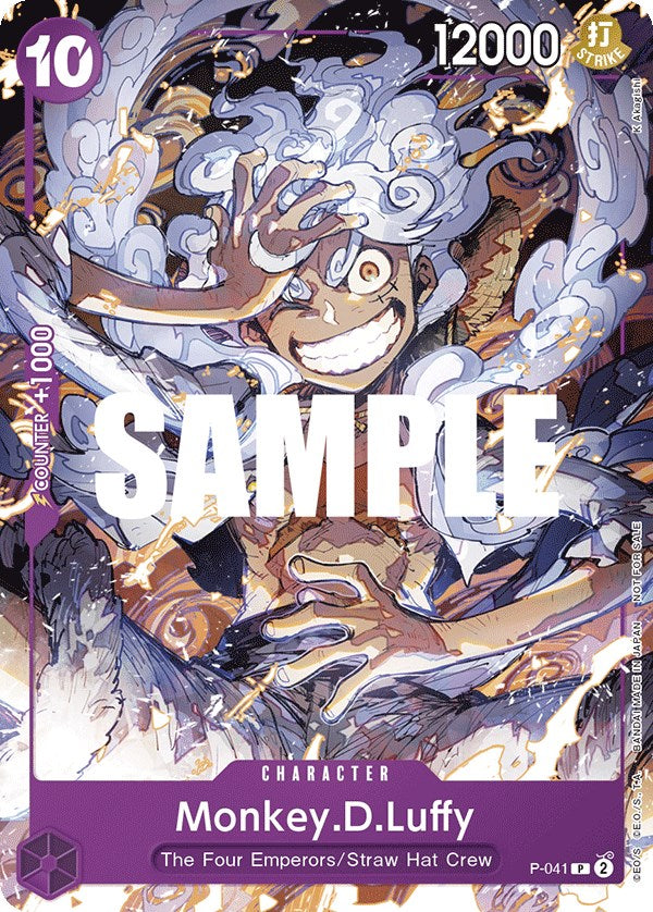 Monkey.D.Luffy (041) (P-041) - [One Piece Promotion Cards] - Trinity Hobby