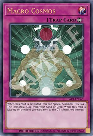 Macro Cosmos [LART-EN065] Ultra Rare - Trinity Hobby