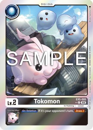 Tokomon [EX5-005] (Animal Colosseum Box Promotion Pack) [Animal Colosseum] - Trinity Hobby