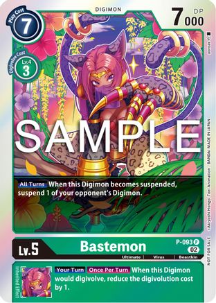 Bastemon [P-093] - P-093 (3rd Anniversary Update Pack) [Promotional Cards] - Trinity Hobby