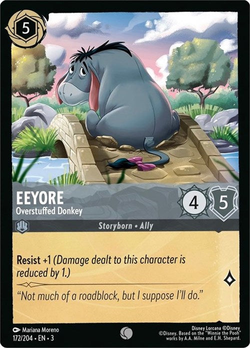 Eeyore - Overstuffed Donkey (172/204) [Into the Inklands] - Trinity Hobby