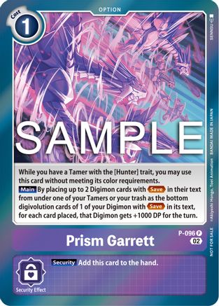 Prism Garrett [P-096] (3rd Anniversary Update Pack) [Promotional Cards] - Trinity Hobby