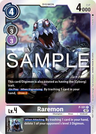 Raremon [P-101] (Limited Card Pack Ver.2) [Promotional Cards] - Trinity Hobby