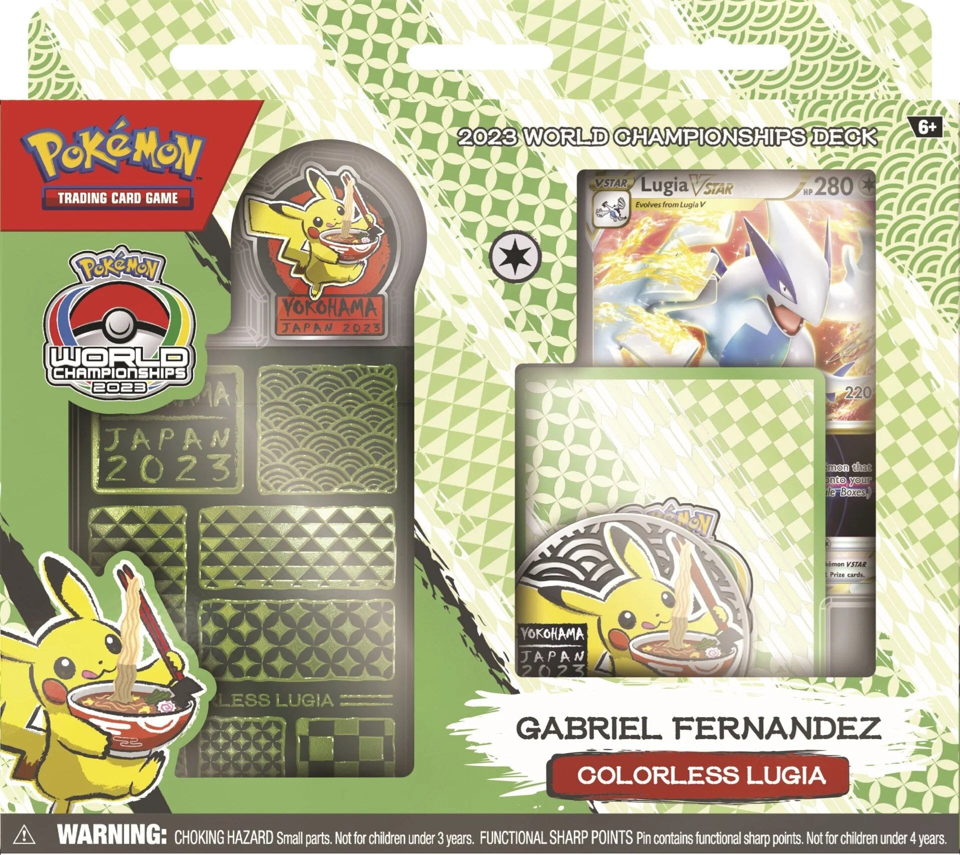 2023 World Championship Deck (Colorless Lugia - Gabriel Fernandez) - Trinity Hobby