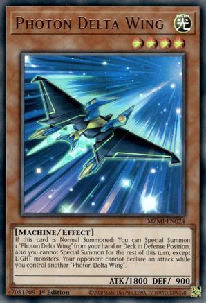Photon Delta Wing [MZMI-EN024] Ultra Rare - Trinity Hobby