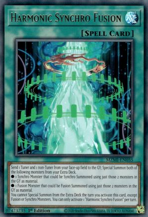 Harmonic Synchro Fusion [MZMI-EN035] Ultra Rare - Trinity Hobby