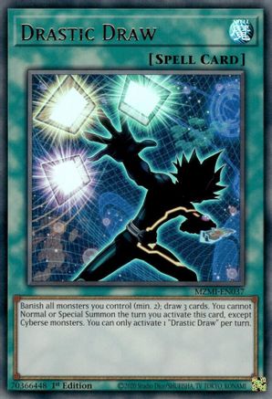 Drastic Draw [MZMI-EN037] Ultra Rare - Trinity Hobby