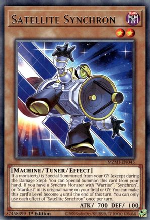 Satellite Synchron [MZMI-EN045] Rare - Trinity Hobby