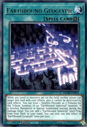 Earthbound Geoglyph [MZMI-EN052] Rare - Trinity Hobby