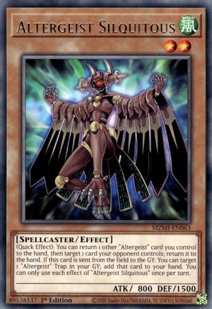 Altergeist Silquitous [MZMI-EN063] Rare - Trinity Hobby