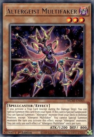 Altergeist Multifaker [MZMI-EN065] Rare - Trinity Hobby