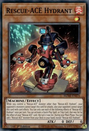 Rescue-ACE Hydrant [MZMI-EN076] Super Rare - Trinity Hobby