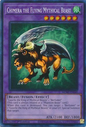 Chimera the Flying Mythical Beast (CR) [MZMI-EN040] Collector's Rare - Trinity Hobby