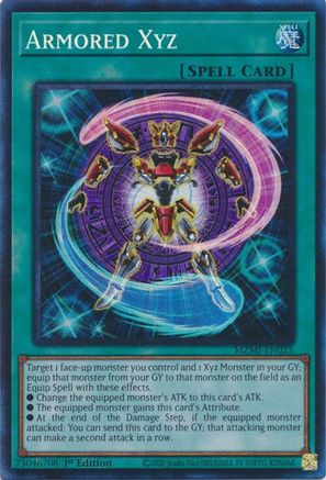 Armored Xyz (CR) [MZMI-EN025] Collector's Rare - Trinity Hobby