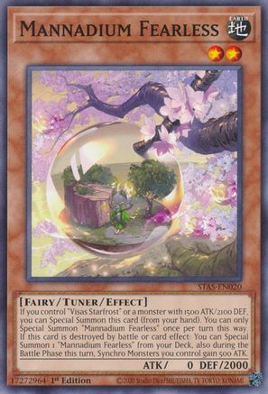 Mannadium Fearless [STAS-EN020] Common - Trinity Hobby