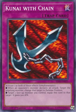 Kunai with Chain [STAS-EN025] Common - Trinity Hobby