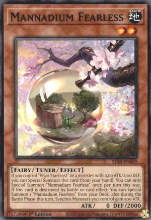 Mannadium Fearless [STAS-EN039] Common - Trinity Hobby