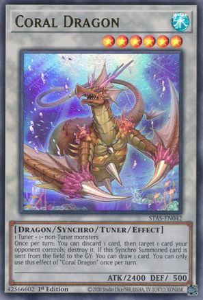 Coral Dragon [STAS-EN042] Ultra Rare - Trinity Hobby