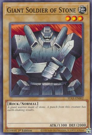 Giant Soldier of Stone [STAX-EN002] Common - Trinity Hobby